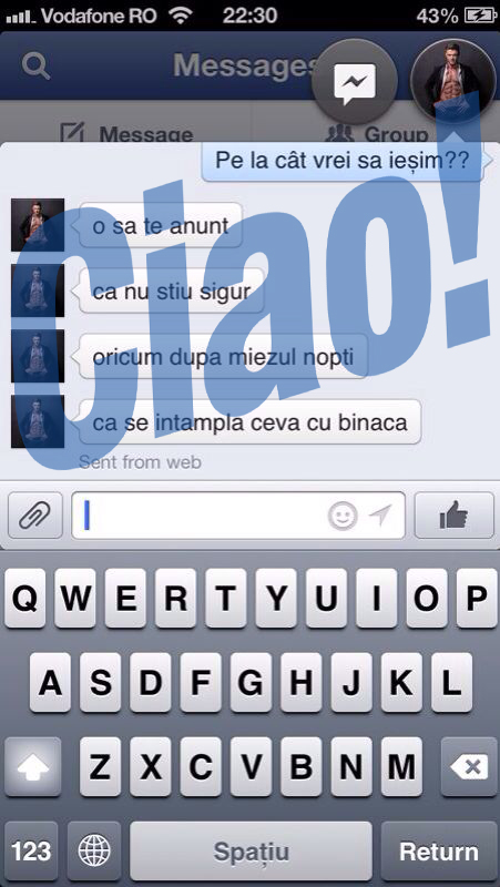 Din mesaje reiese ca Anda si Victor se vedeau des, ca un cuplu obisnuit