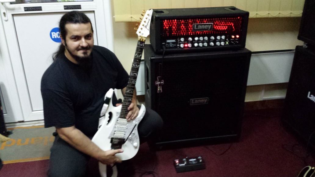 Cristi Gram este unul dintre cei mai buni chitaristi din tara foto: Facebook