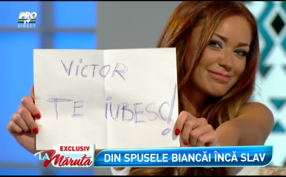 Bianca apeleaza la getsuri disperate pentru a-l recupera pe Victor