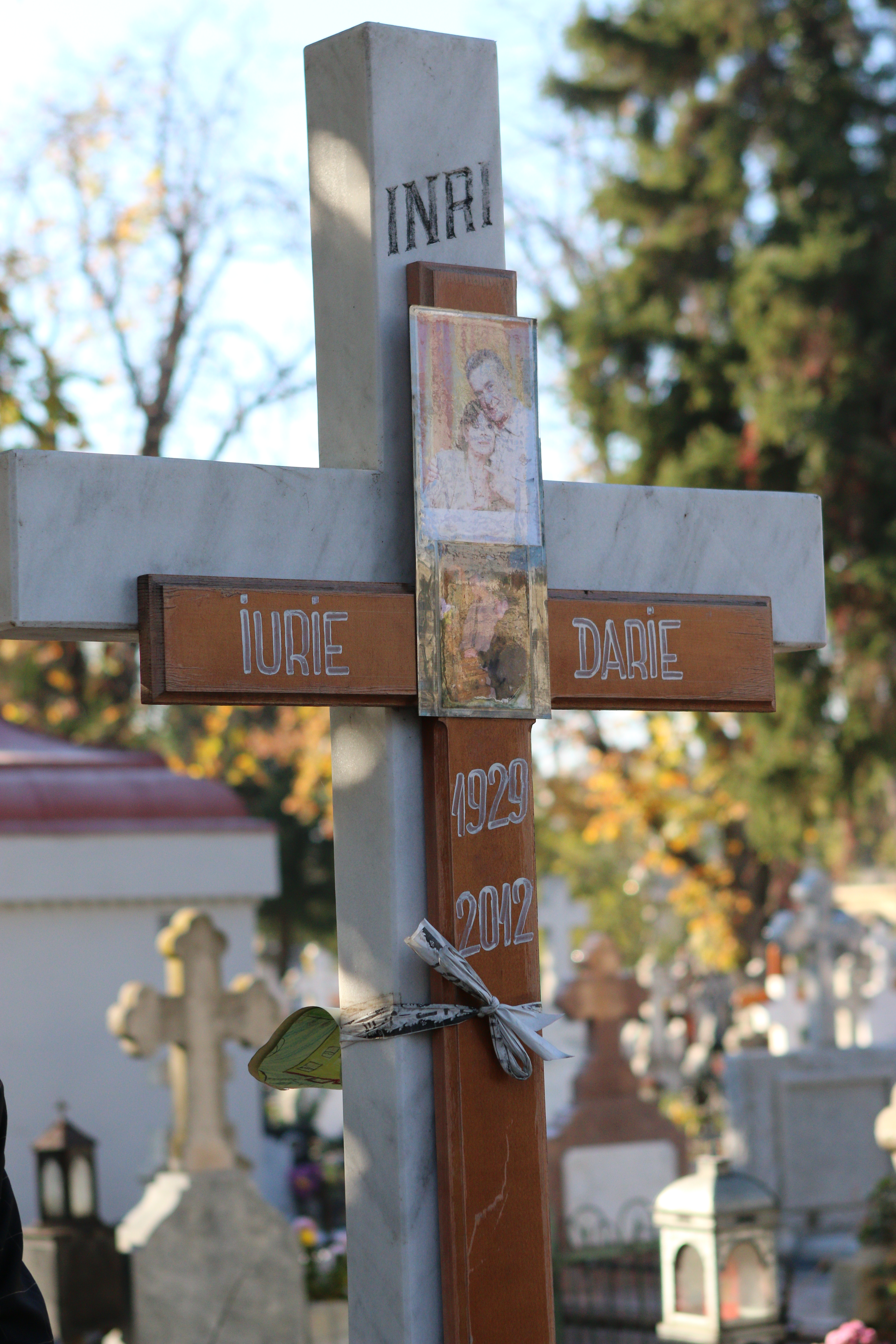 Iurie Darie este inmormantat la Cimitirul 
