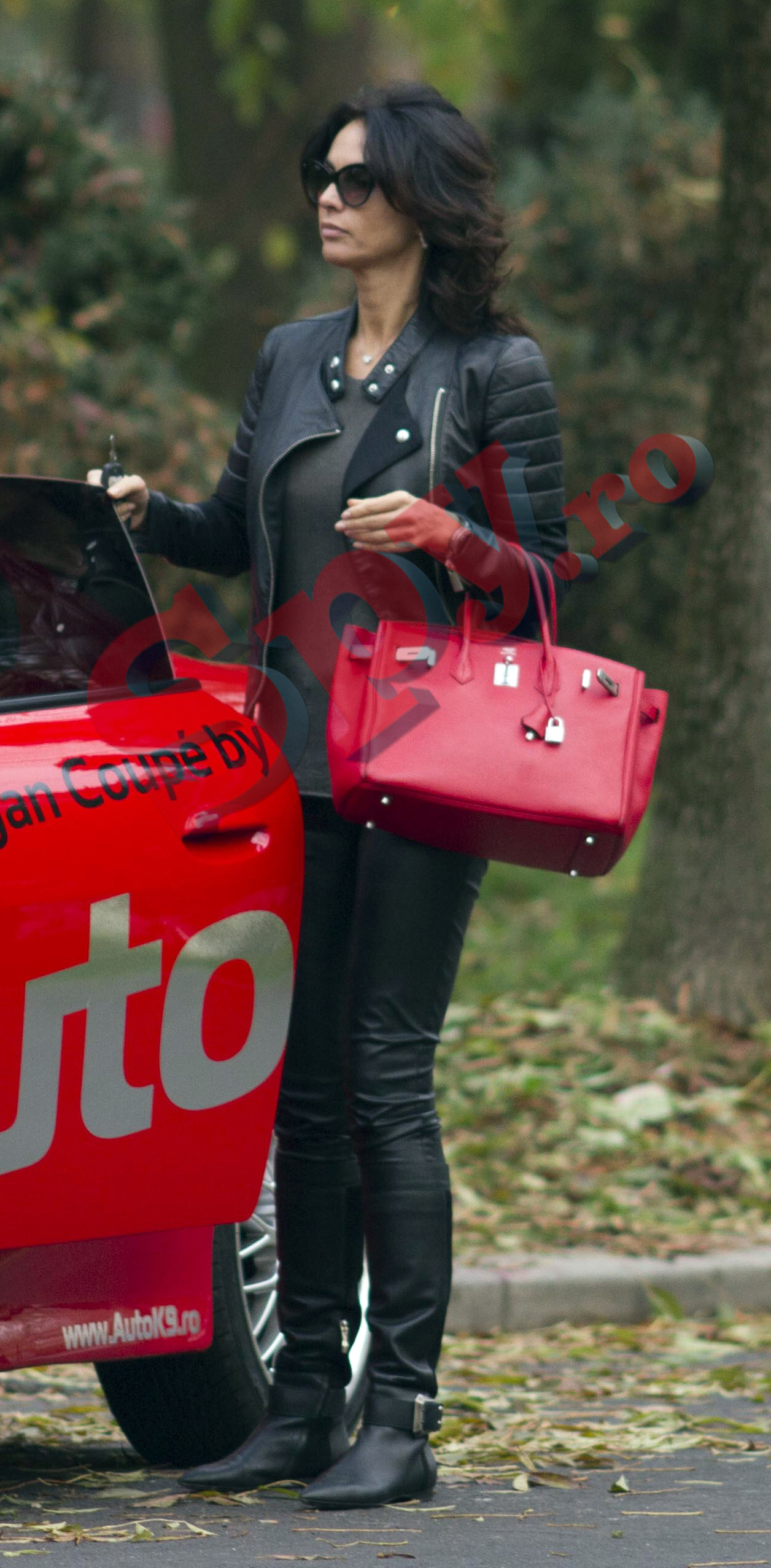 Ramona Badescu: Ramona, cu piele si Birkin.