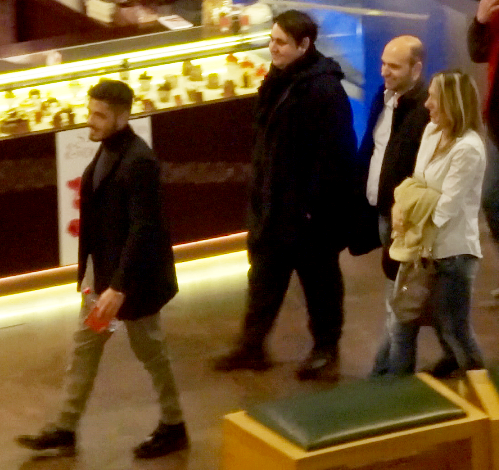 Vincenzo merge tot timpul in fata grupului