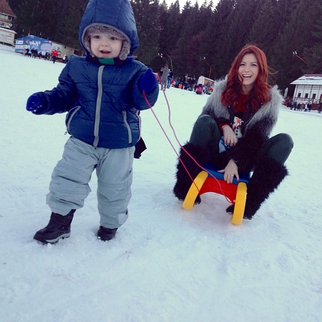 Elena si Cornel au un baietel pe nume Nicolas