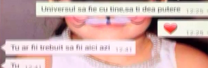 Aceasta este conversatia dintre Cristea si Bianca, purtata, sustine 