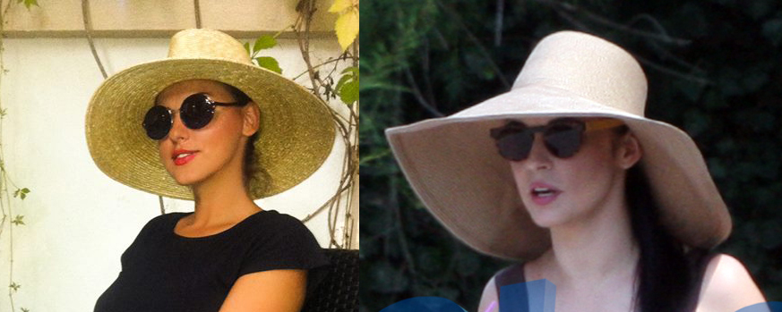 Lavinia apeleaza de multe ori la aceleasi accesorii cu ale Andreeei Marin