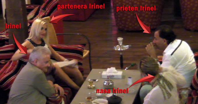 Iri a iesit la o narghilea impreuna cu nasii sai si niste prieteni