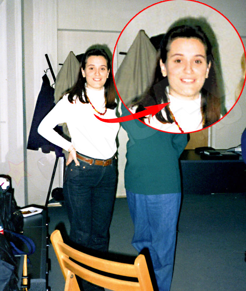 Esca, la inceputul anilor '90, cand abia descoperise televiziunea