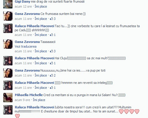 Raluca Macovei o da de gol pe Oana prin conversatii pe un site de socializare