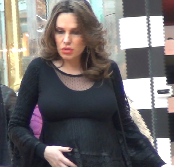 Anna Lesko nu s-a ingrasat deloc in timpul sarcinii