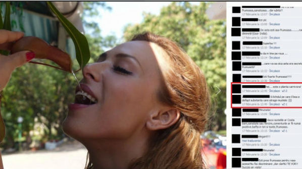 Iulia Vantur a postat aceasta imagine pe Facebook