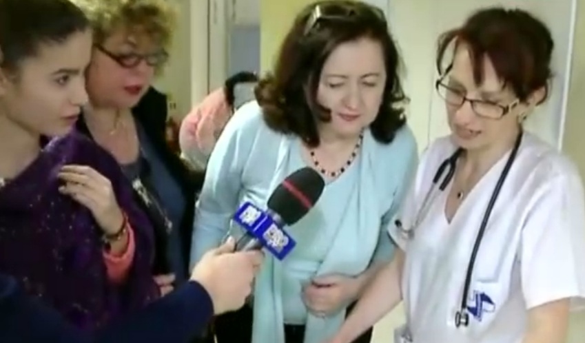 Familia s-a strans repede la spital, dupa nastere