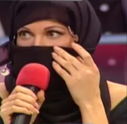 Asa si-a facut aparitia Nicoleta intr-o emisiune TV