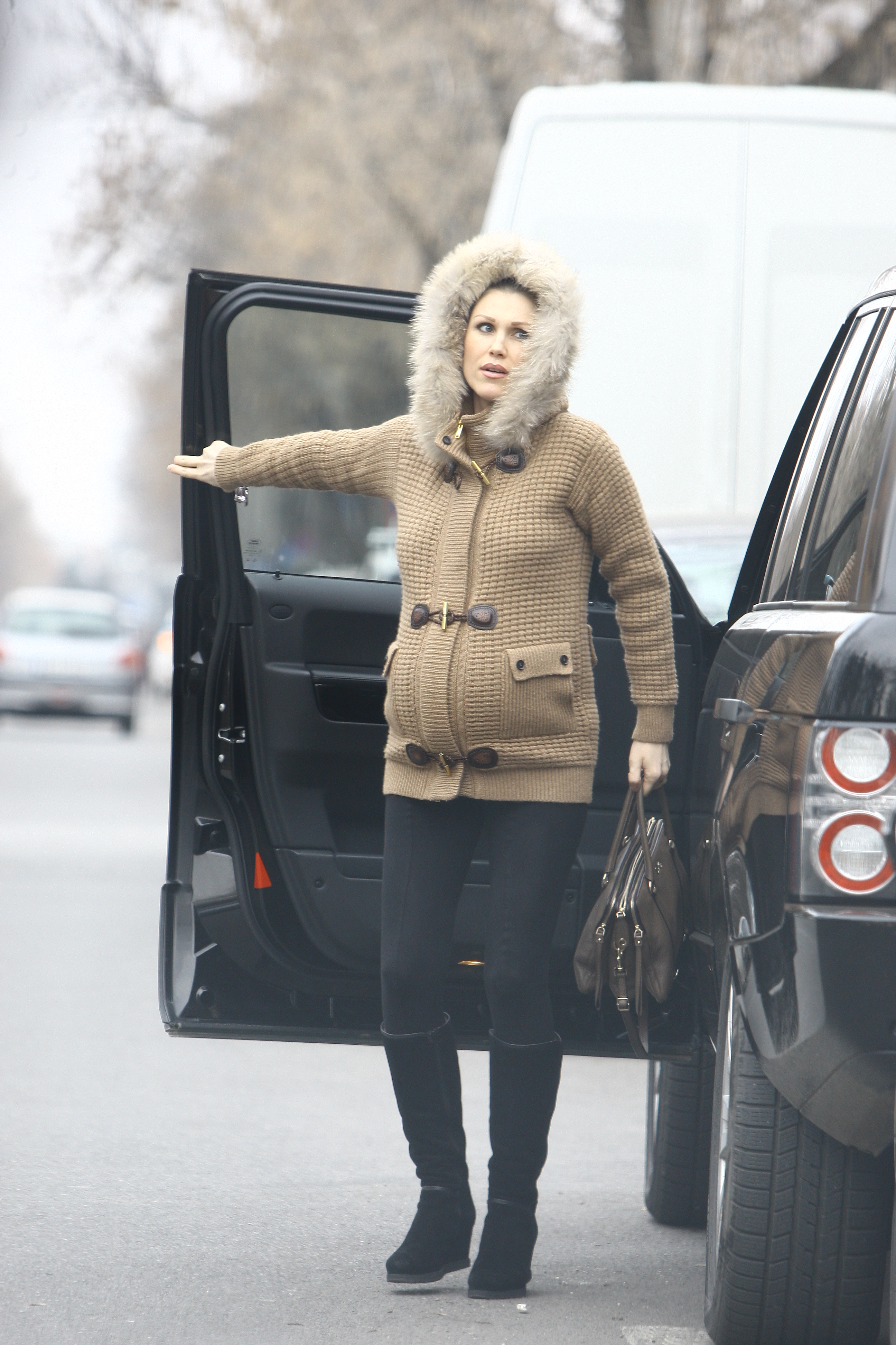 Cristina Rus s-a dus la coafor cu doar cateva zile inainte sa devina mamica