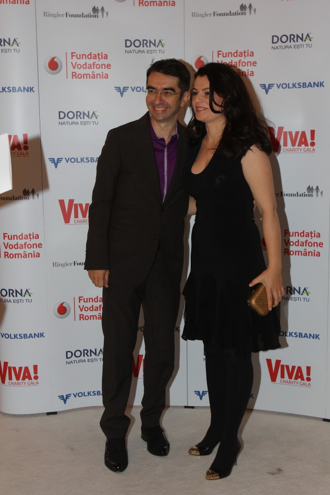 Mihai Gainusa alaturi de partenera lui