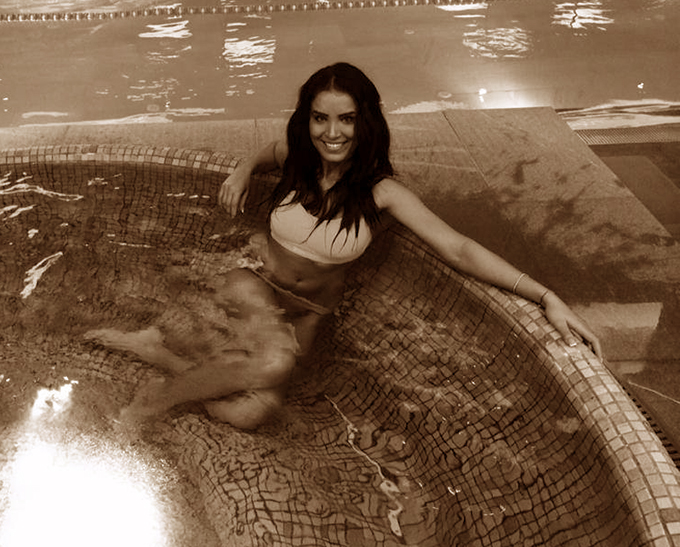 Adelina se simte minunat in Turcia