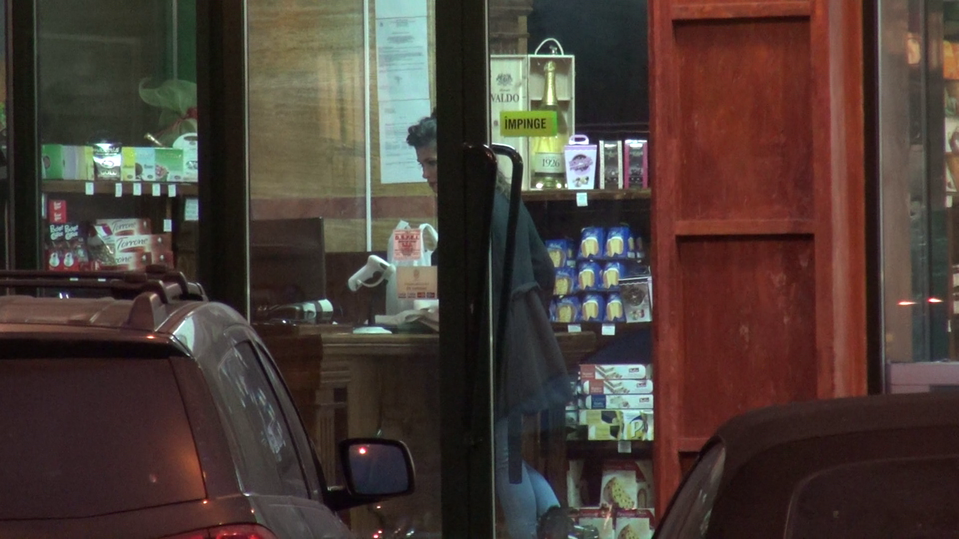 Alina Puscas, la supermarket