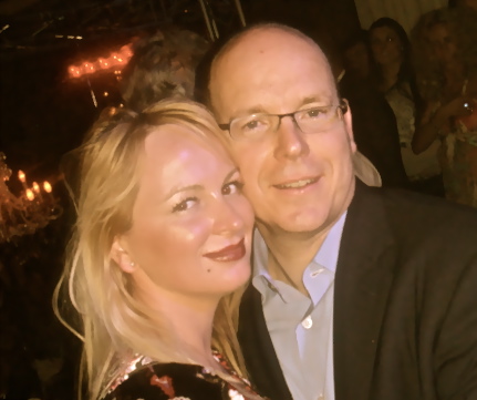 Delia Antal l-a cunoscut pe Albert de Monaco si s-au fotografiat impreuna