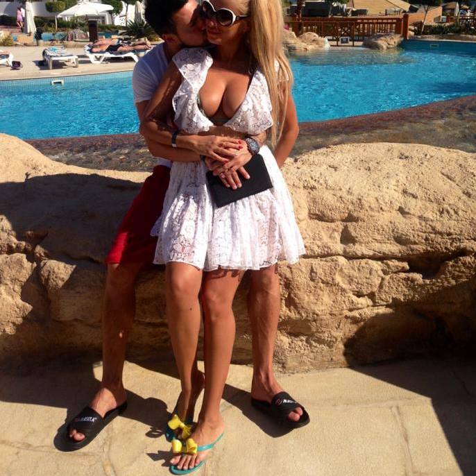 Nicolae Zuluf si Sanziana Buruiana formeaza un cuplu inca de anul trecut