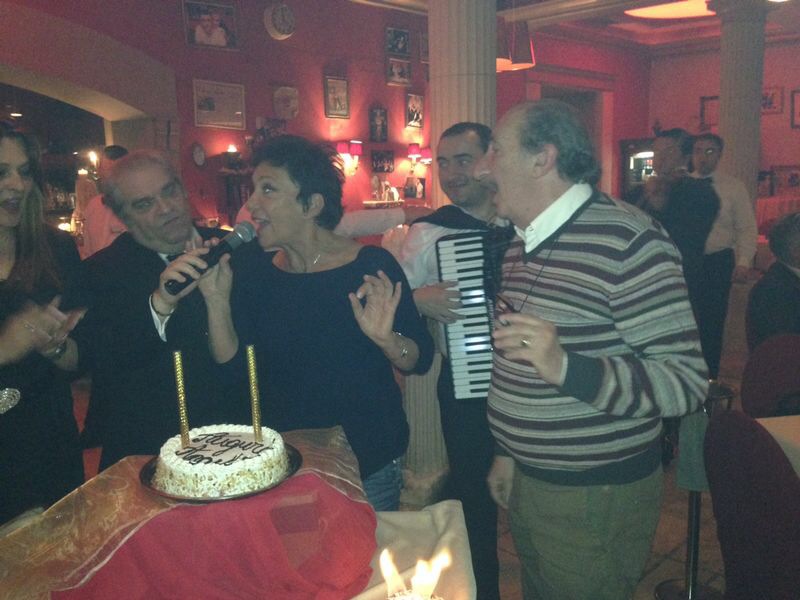 Italienii nu s-au putut abtine si au fredonat cateva versuri