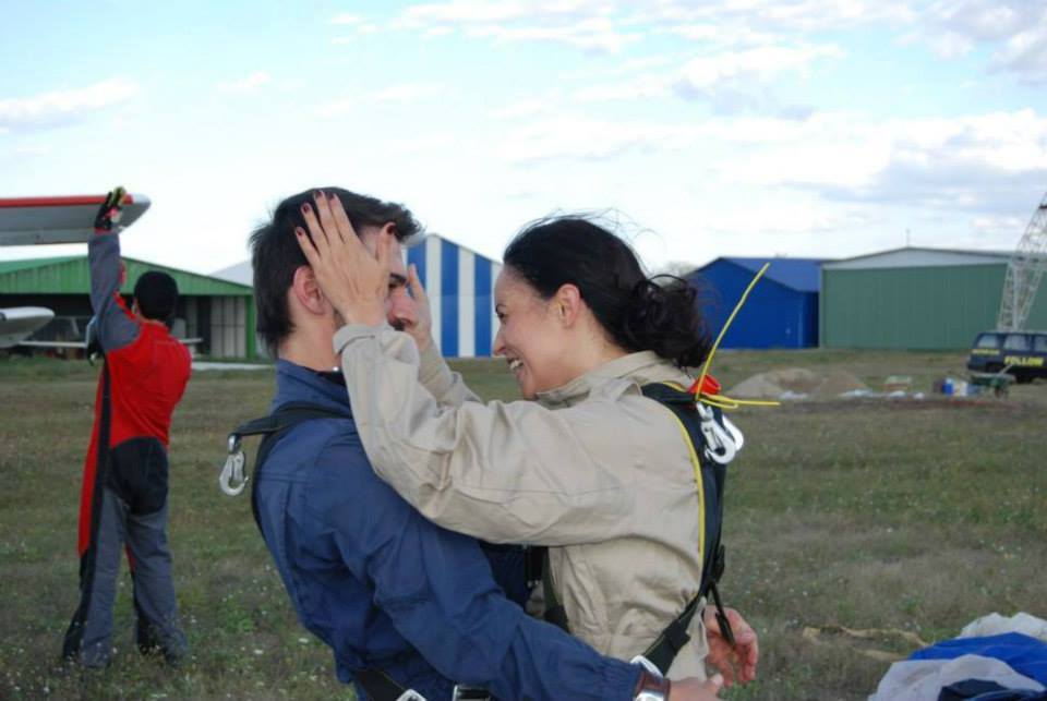 Tuncay si Andreea, doi oameni care traiesc viata la intensitate maxima foto: Facebook