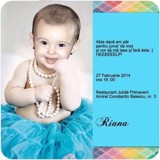 Invitatie turta Riana