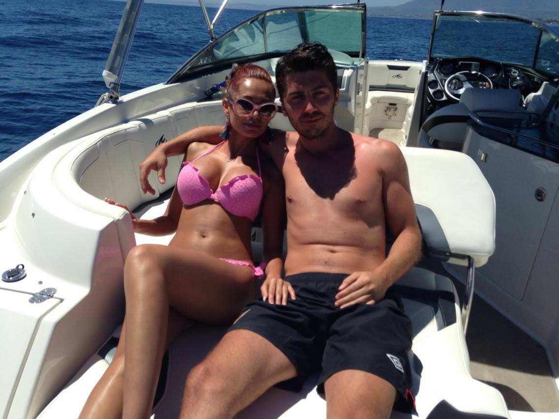 Andra Trandas si Bogdan Ivanof, pe vremea cand nimic nu anunta despartirea