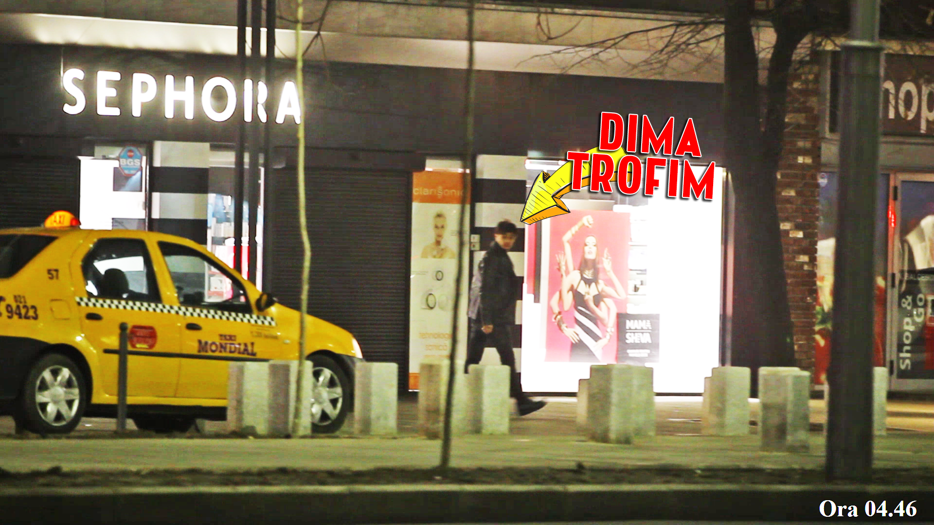 Actorul s-a dus pana acasa pe jos