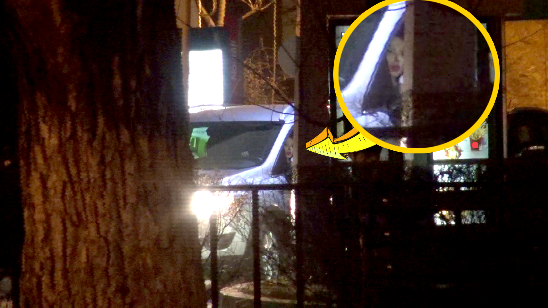 Dupa ce a plecat de la un eveniment monden, Iulia s-a dus direct la un fast-food