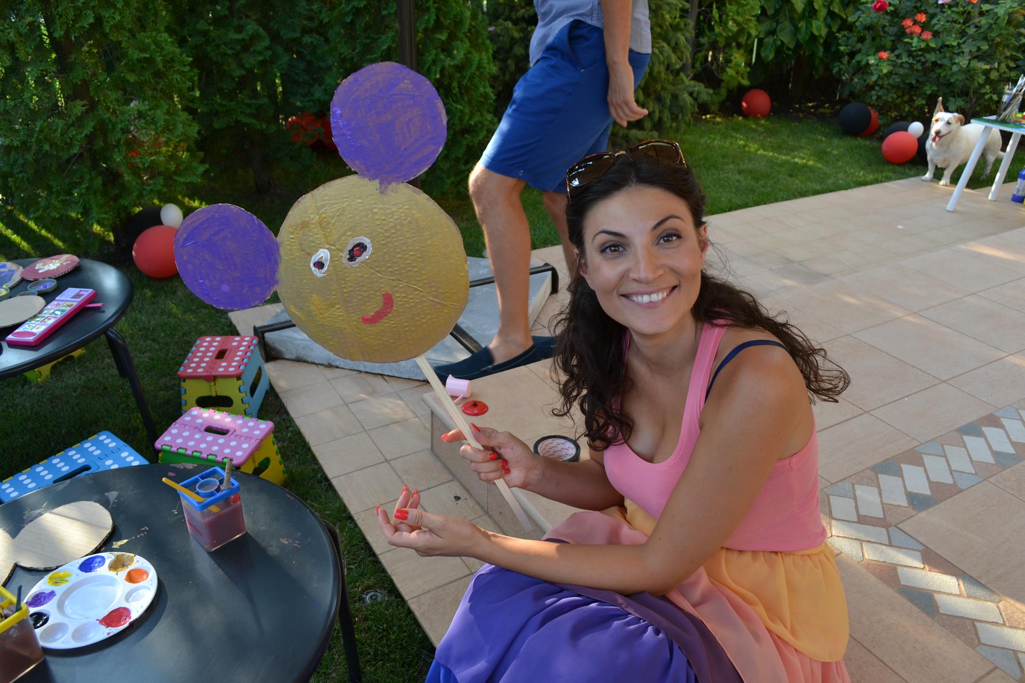 Actrita iubeste atat de mult copii incat a fondat o scoala de teatru pentru micuti si face ateliere pentru ei