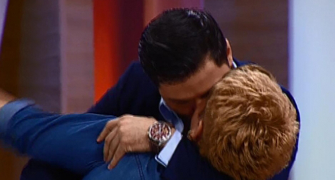 Liviu si Teo au trecut la fapte in direct