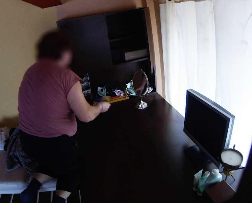 Cabral a filmat-o pe menajera cu camera ascunsa in timp ce ii fura bani din casa