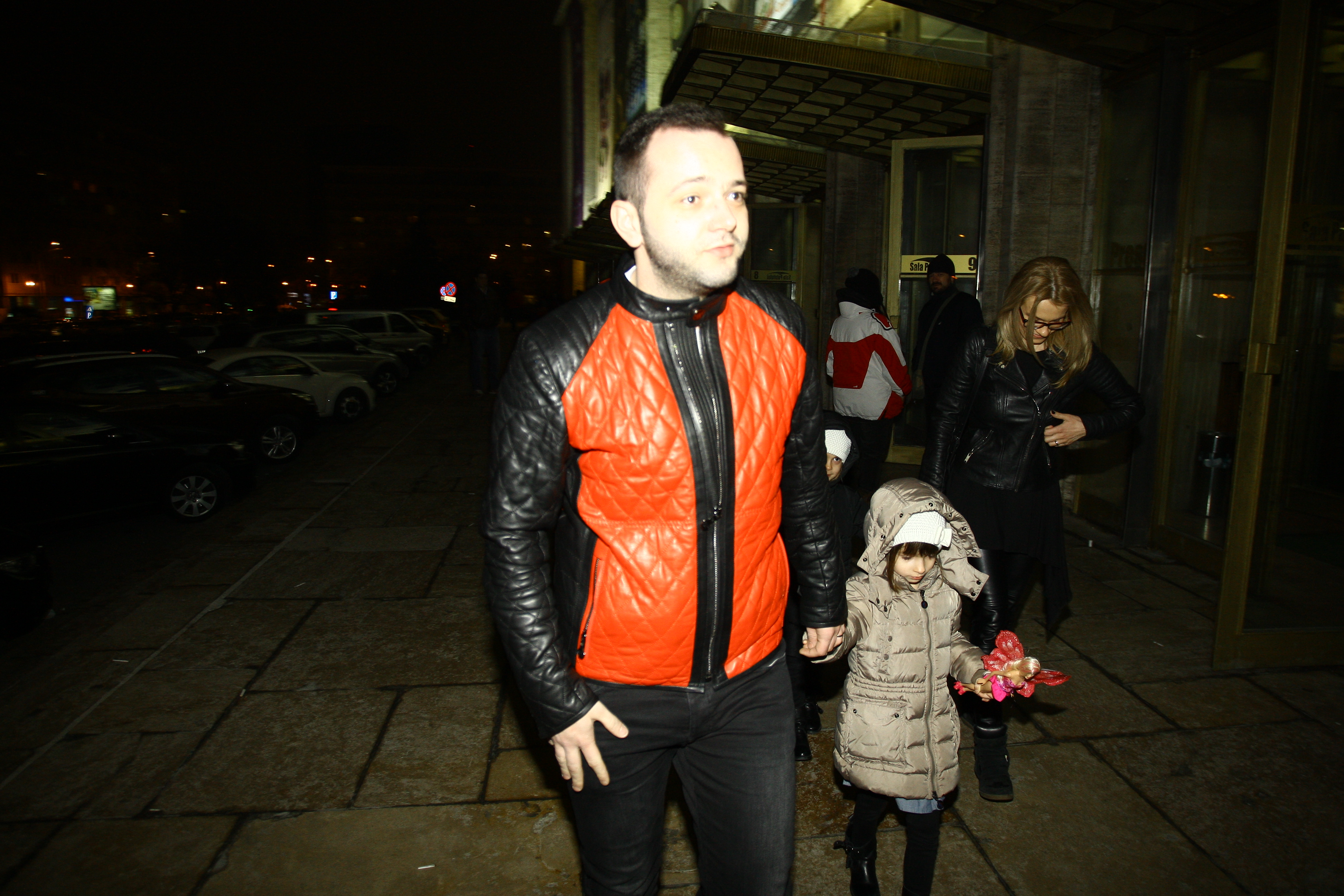 Mihai Morar si-a scos sotia si fetitele la concertul lui Smiley de 1 Martie