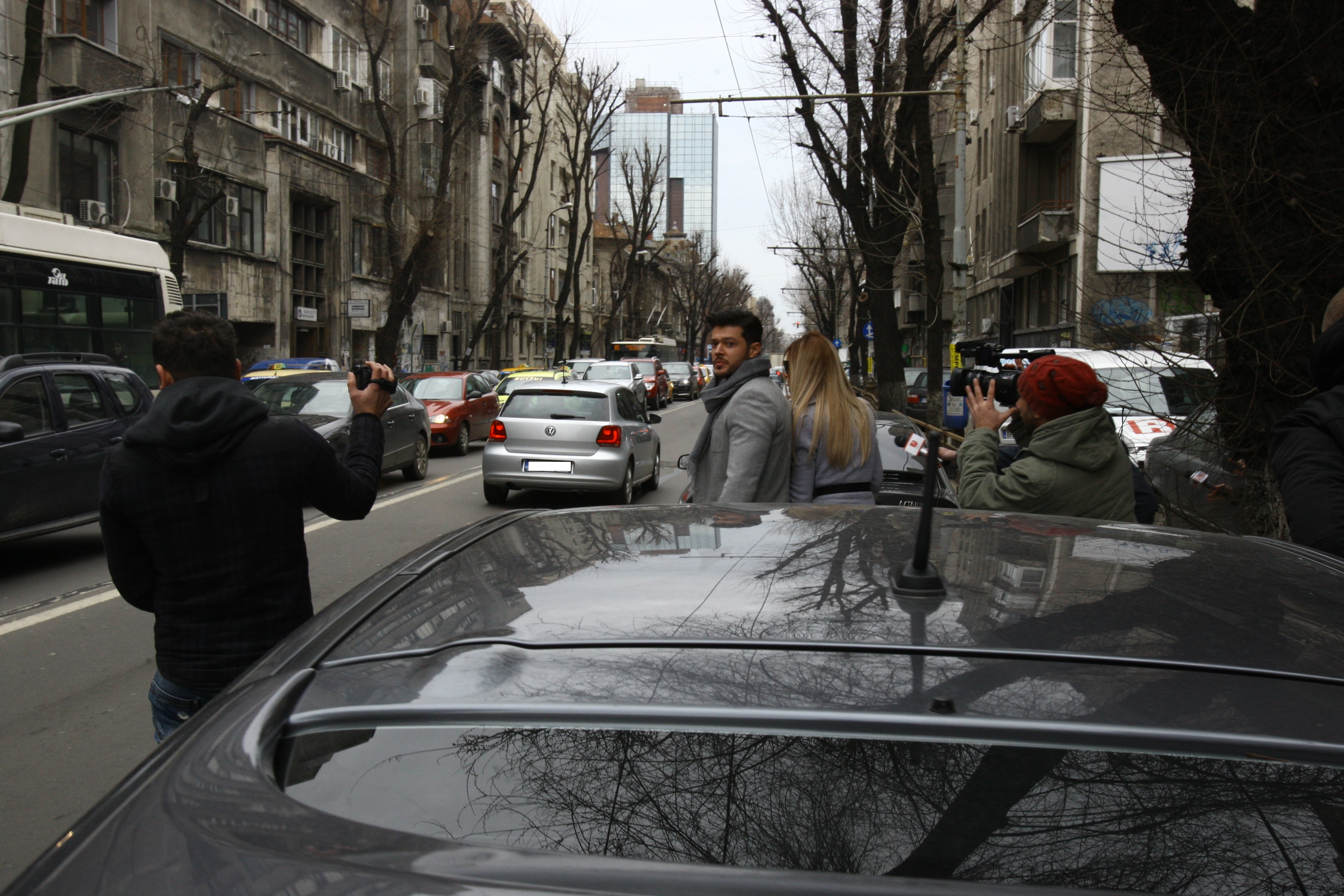 Victor a incercat sa o protejeze pe Bianca de presa