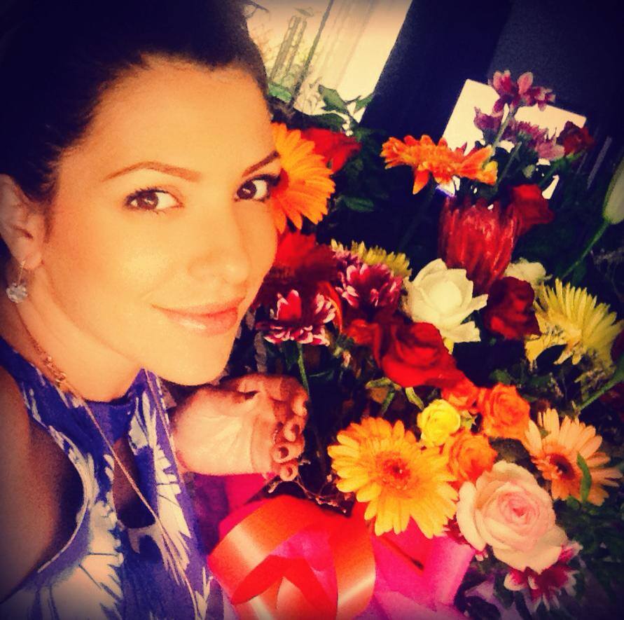 Celia le-a transmis fanilor ca este foarte fericita