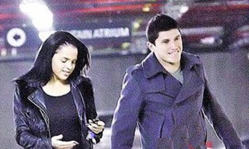 Diana Guresoaie si Cristi Tanase, pe vremea cand erau impreuna