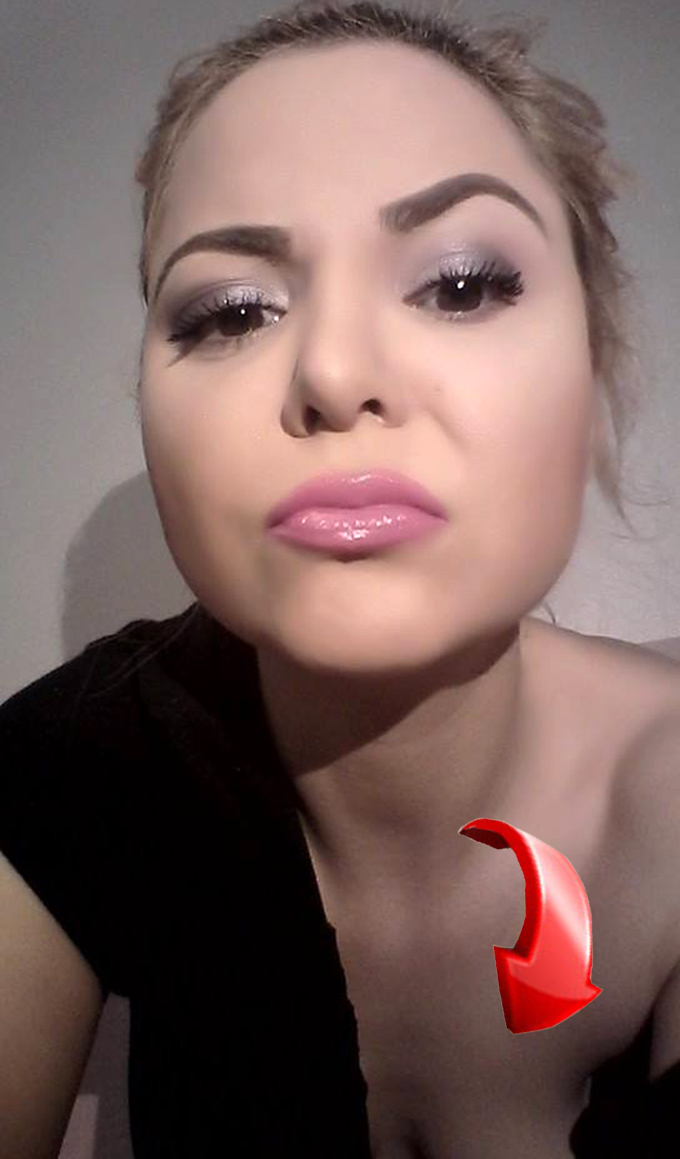 Alessia si-a scapat un san pe afara. Sa fi fost oare gestul premeditat?