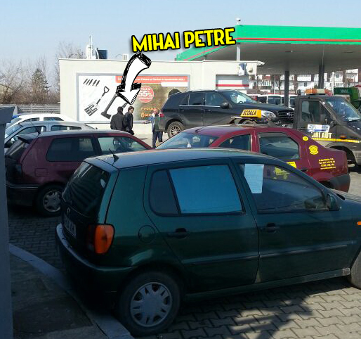 Mihai Petre si-a avariat masina pentru a doua oara in ultima saptamana