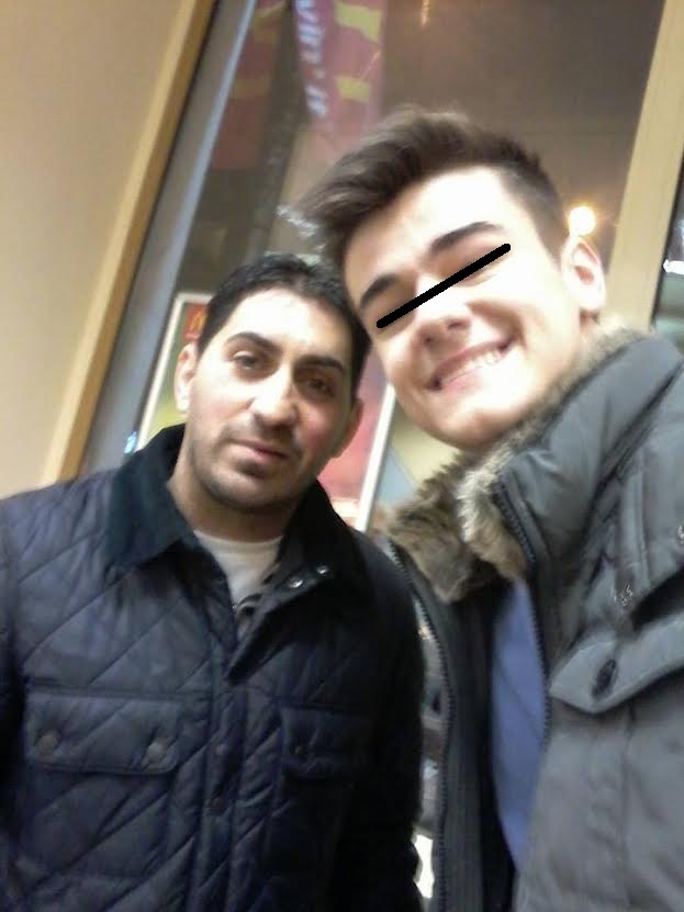 Alex Bittman s-a pozat cu Mihaita din Berceni (foto:facebook)