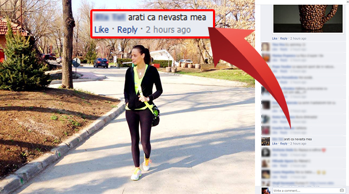 Un fan a avut o replica geniala cand a vazut poza cu Raicu in parc