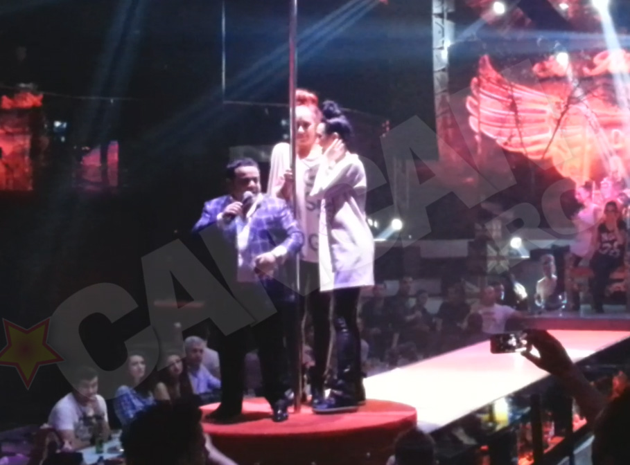 Artistul i-a facut numeroase dedicatii fiului fostului sef al ANPC