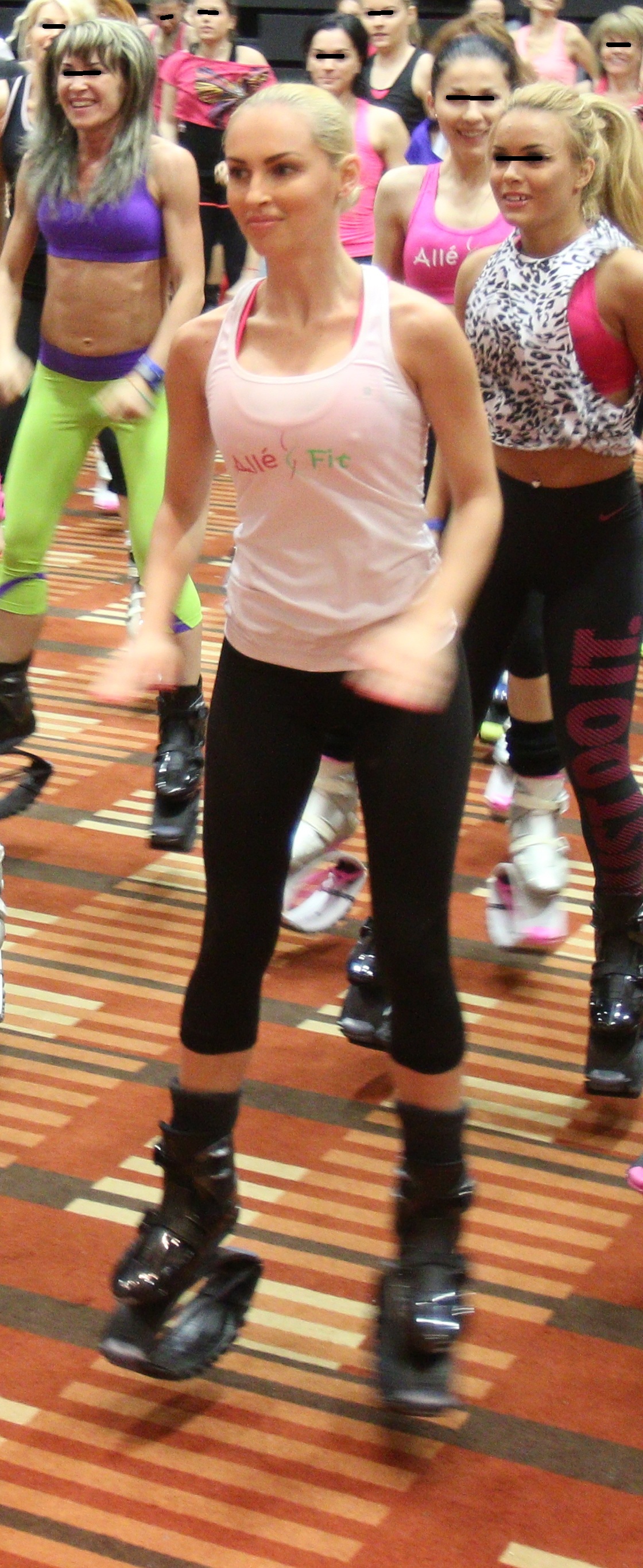 Vedeta s-a descurcat foarte bine pe ghetele de kangoo