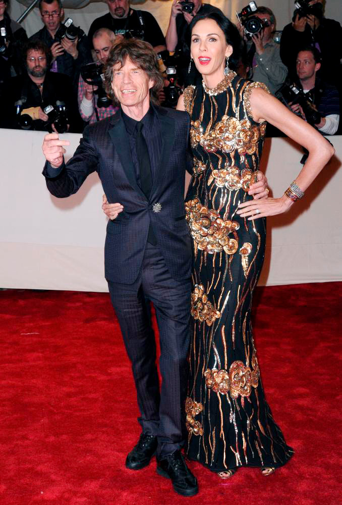 Mick Jagger si iubita