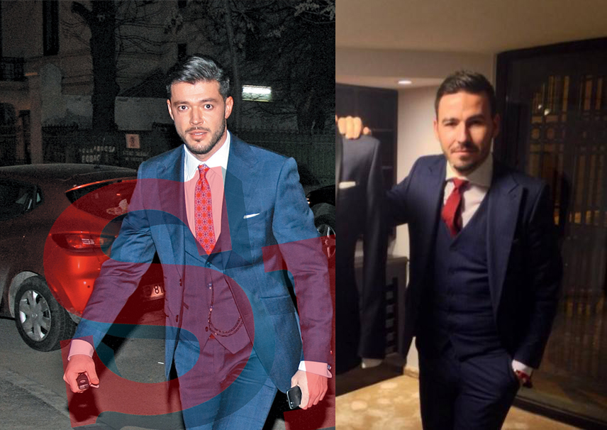 Victor si Cristea au imbracat, recent, costume asemanatoare. Foto Victor: revista Spy