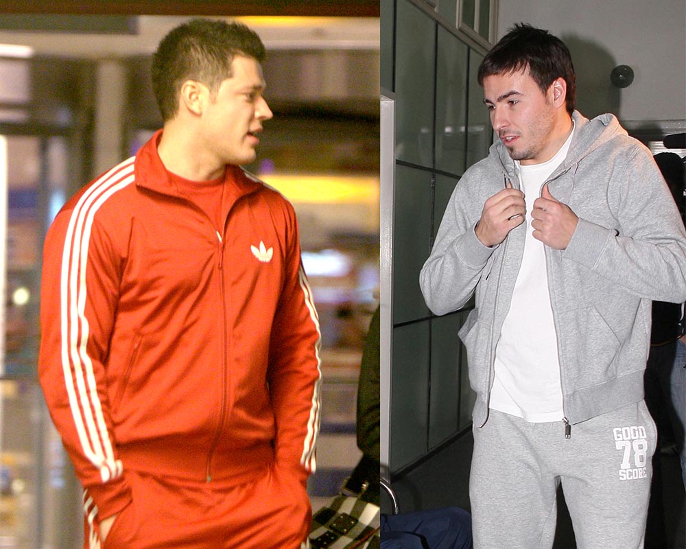 Cei doi barbati din viata BIancai s-au imbracat adesea in haine care semanau izbitor