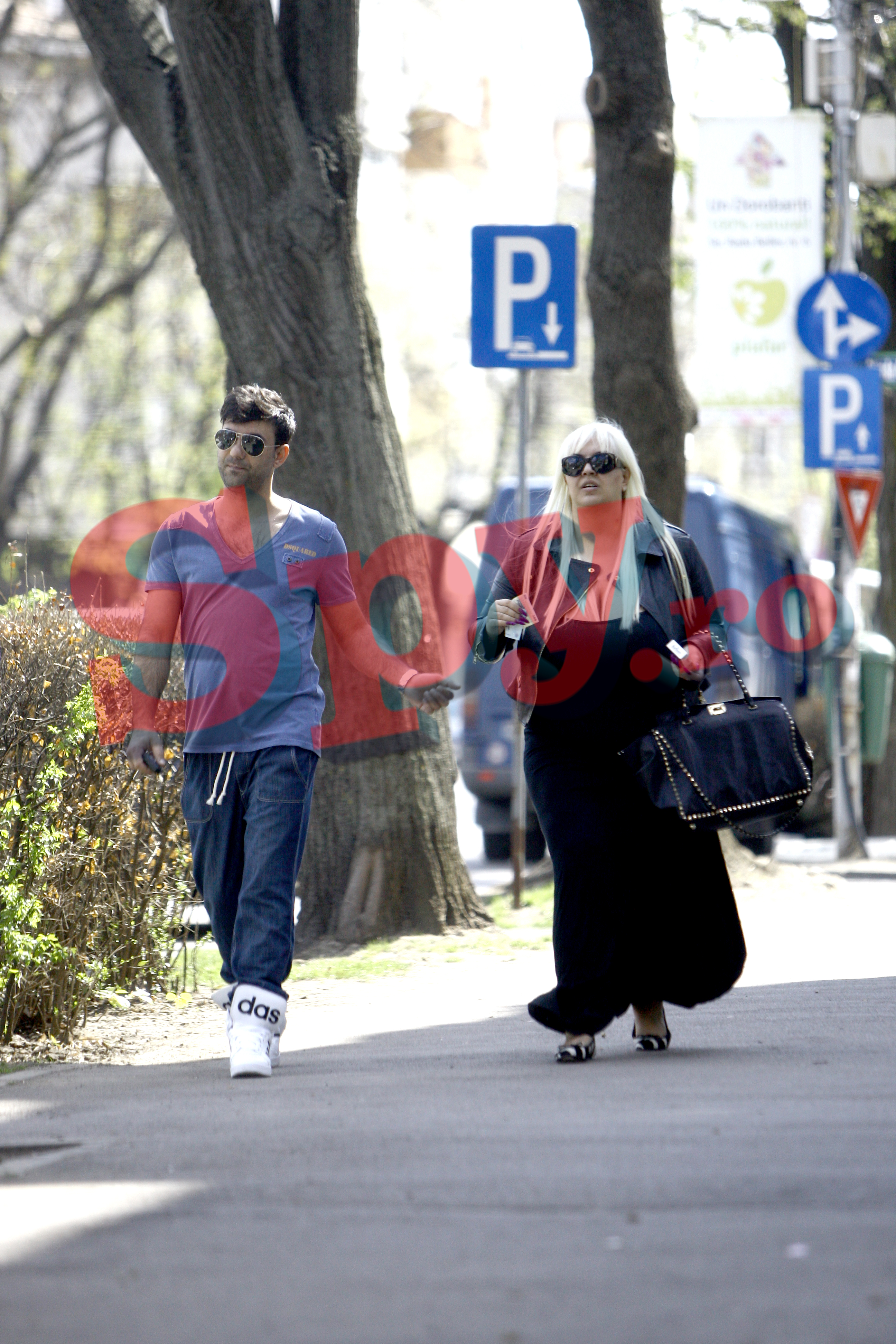 Cand se afla in preajma sotiei sale, Florin stie sa pastreze aparantele