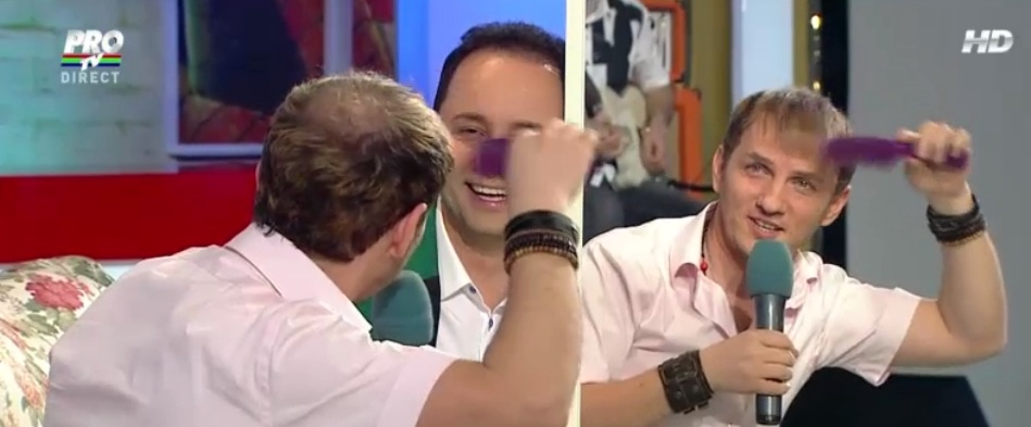 Mihai Traistariu si-a facut suvite imediat dupa ce i-a crescut parul