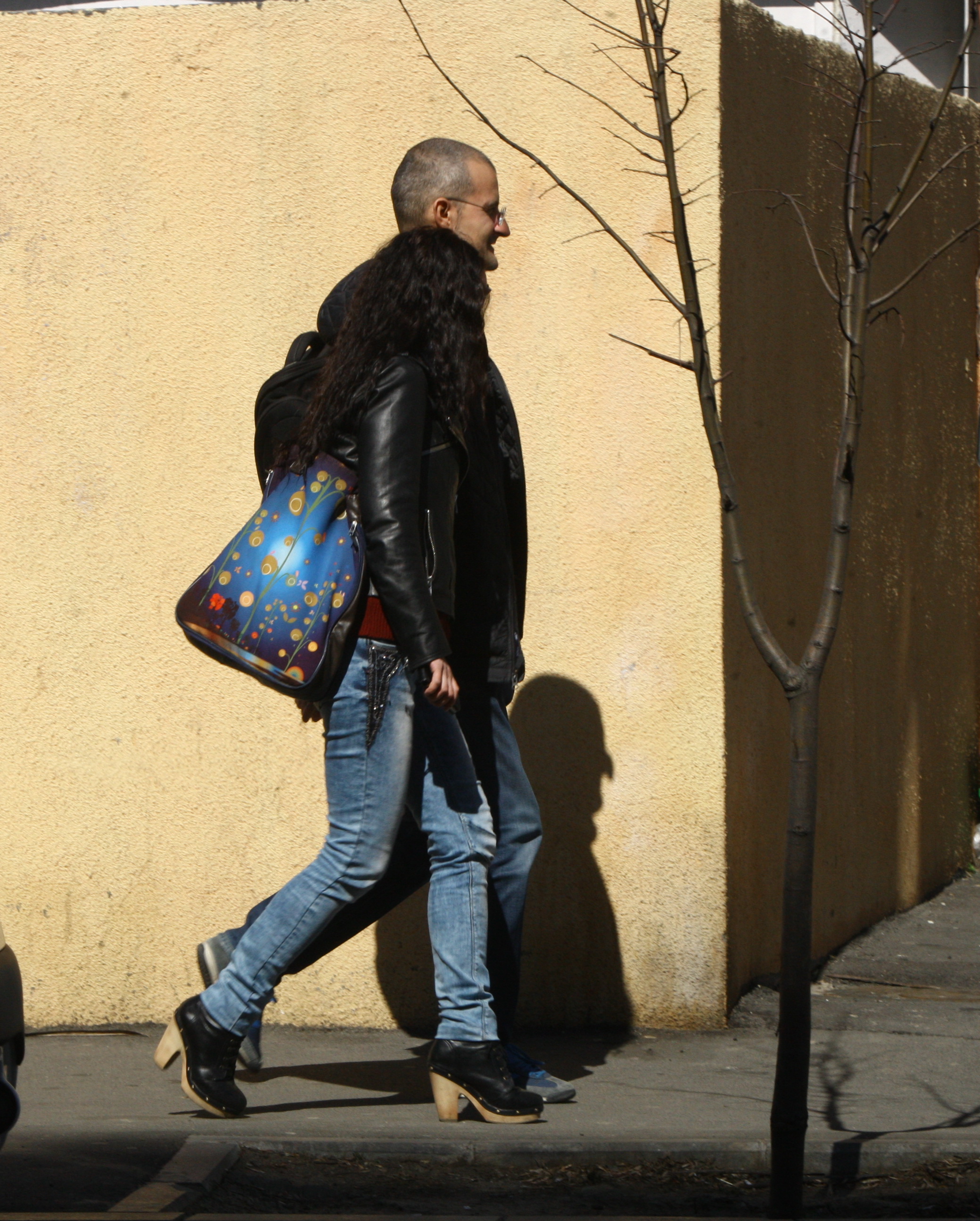 Michi a profitat din plin de zilele calduroase de primavara, pentru a iesi la o plimbare in oras