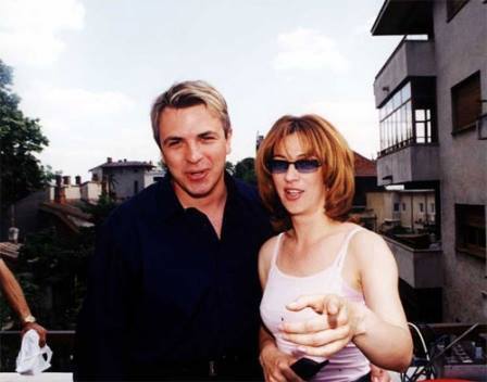 Horia Brenciu, alaturi de Laura Stoica, intr-o poza care are mai bine de 10 ani