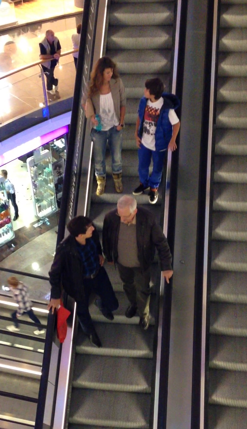 In drum spre parcare,