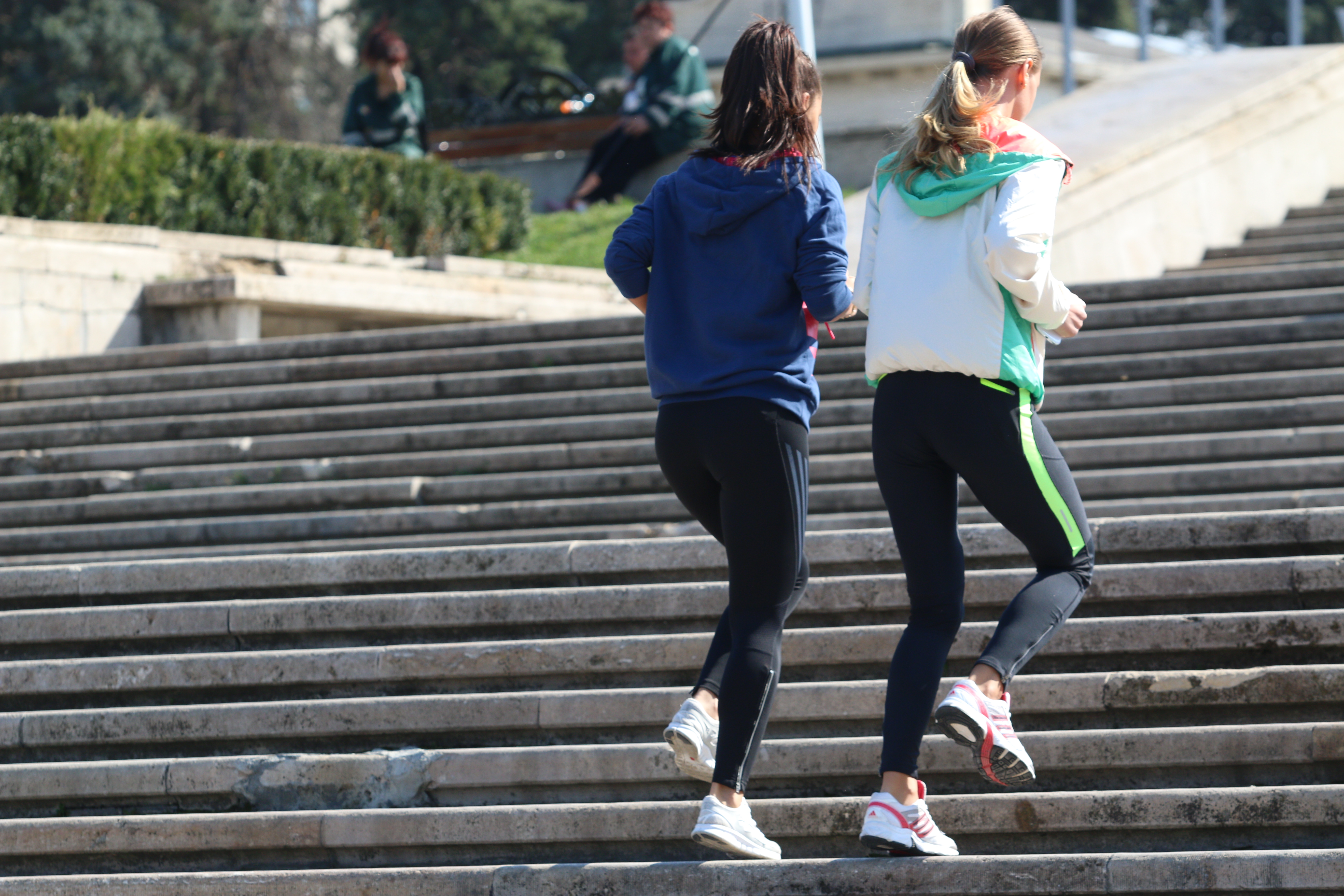 Tanara are o conditie fizica de invidiat